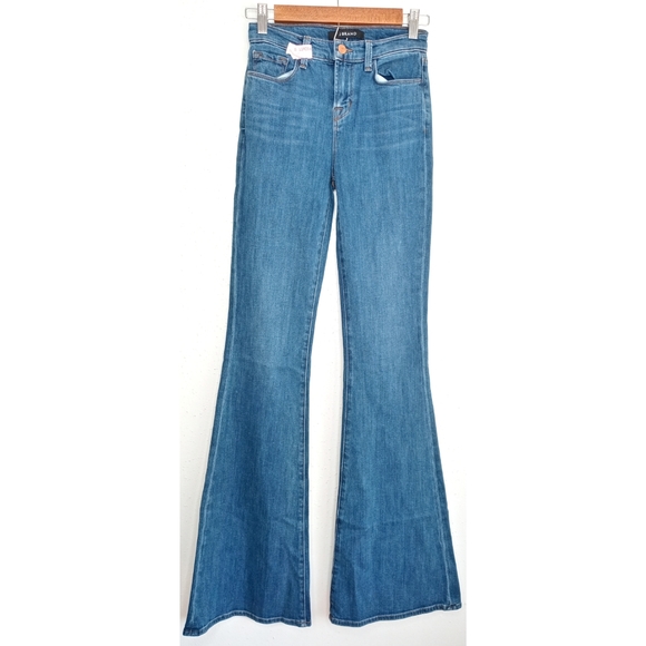 J Brand Valentina High Flare Flare Jeans - Picture 2 of 16